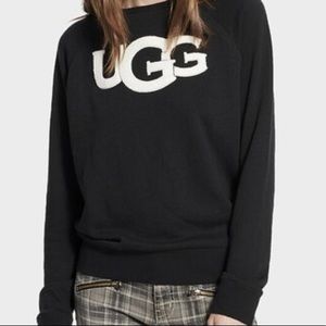 UGG Fuzzy Logo Sweatshirt, L
